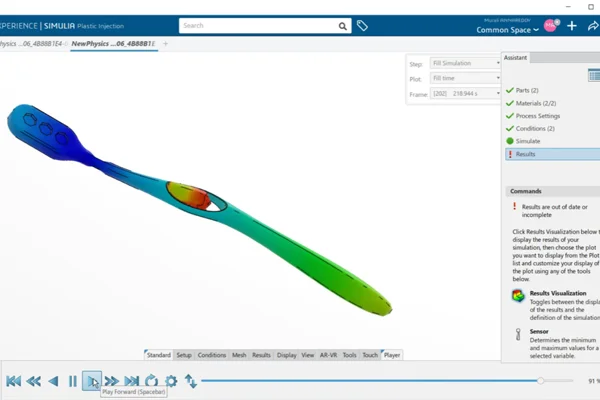 Plastic Simulation