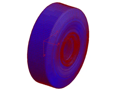 Wheel Strain Gage Testing and Corrlation
