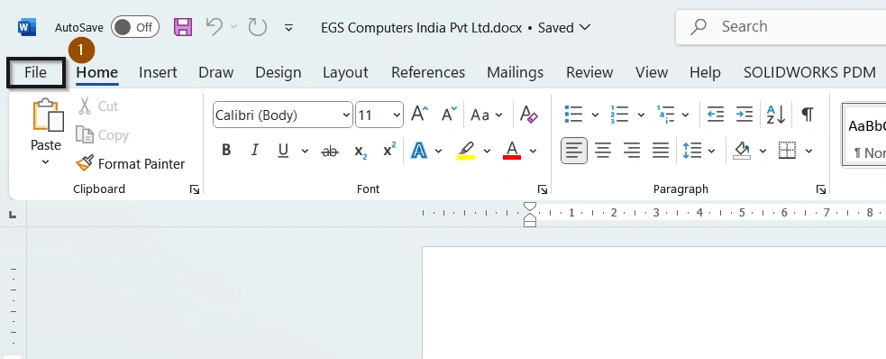 PDM Auto-Update in MS Office using Macro- EGS India