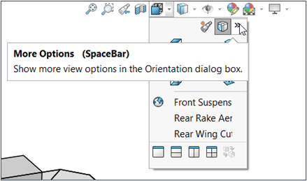 SOLIDWORKS View Orientation