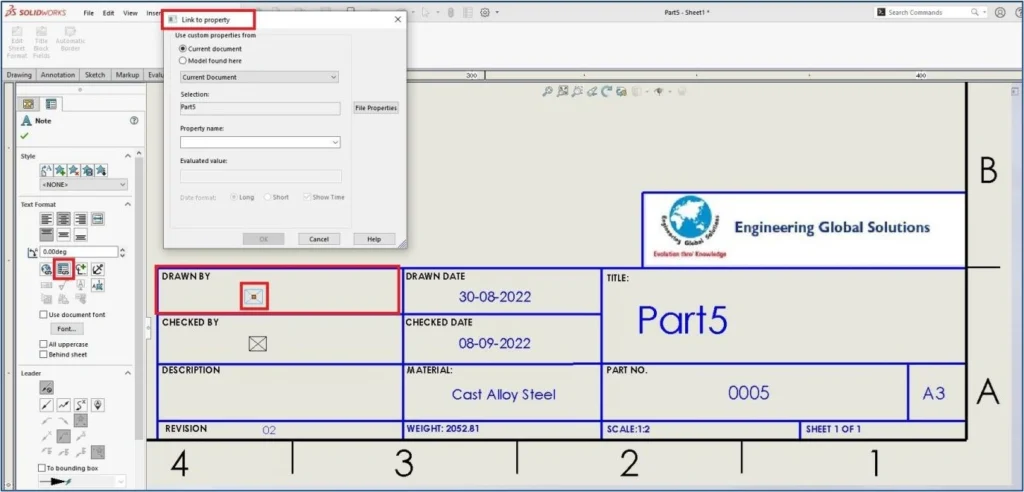 SOLIDWORKS Custom Properties - SOLDWORKS Reseller